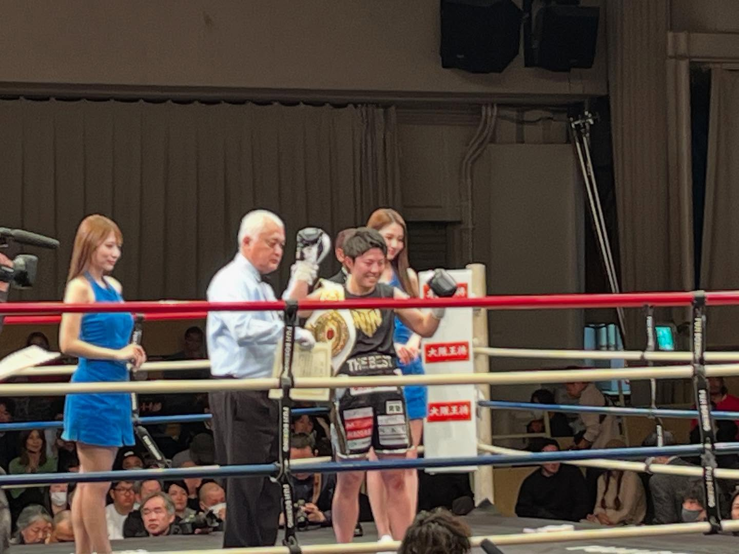 地元出身の日本女子プロボクシングチャンピオンの